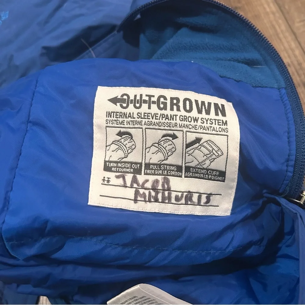 Columbia Snow Bib Pants 3T Blue Insulated Outgrown‎ System